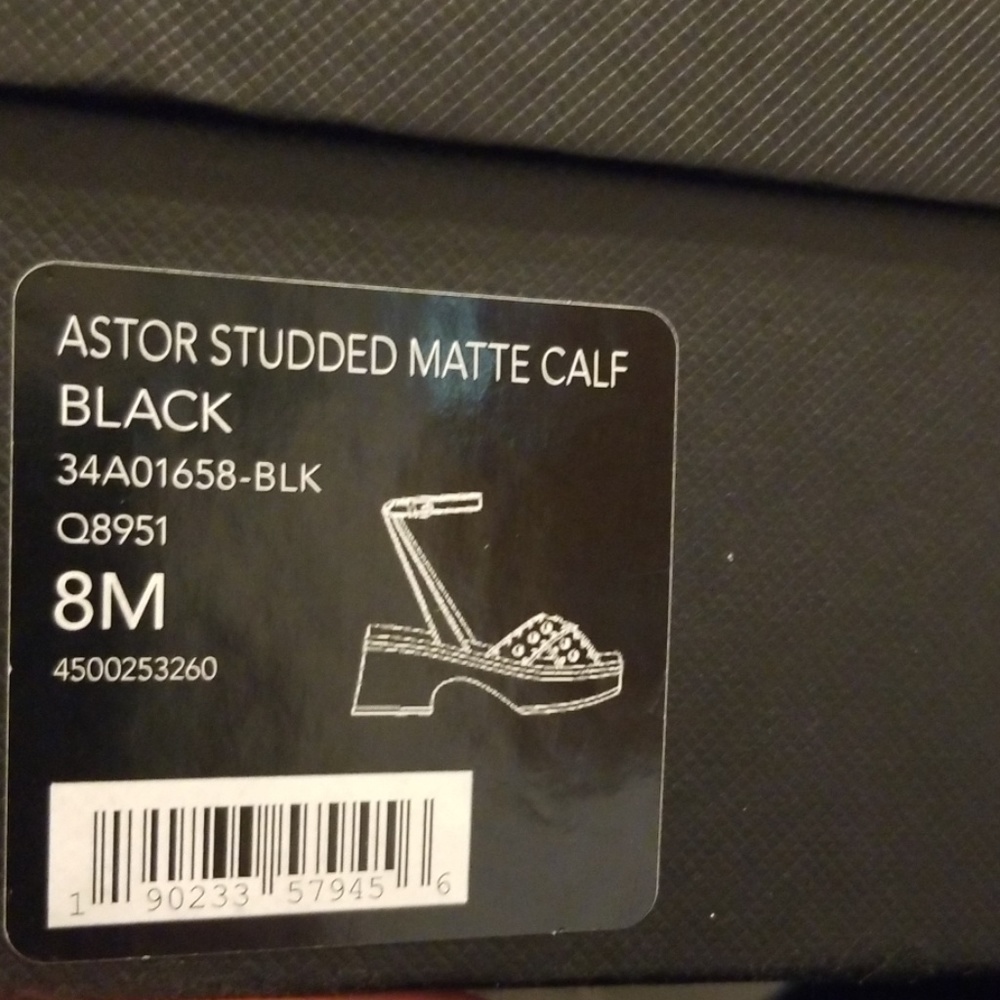 Coach Astor studded criss-cross platform sandal - Picture 7 of 8